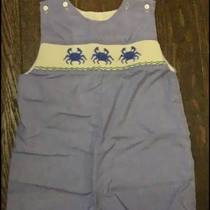 4T crab smocked Jon Jon.